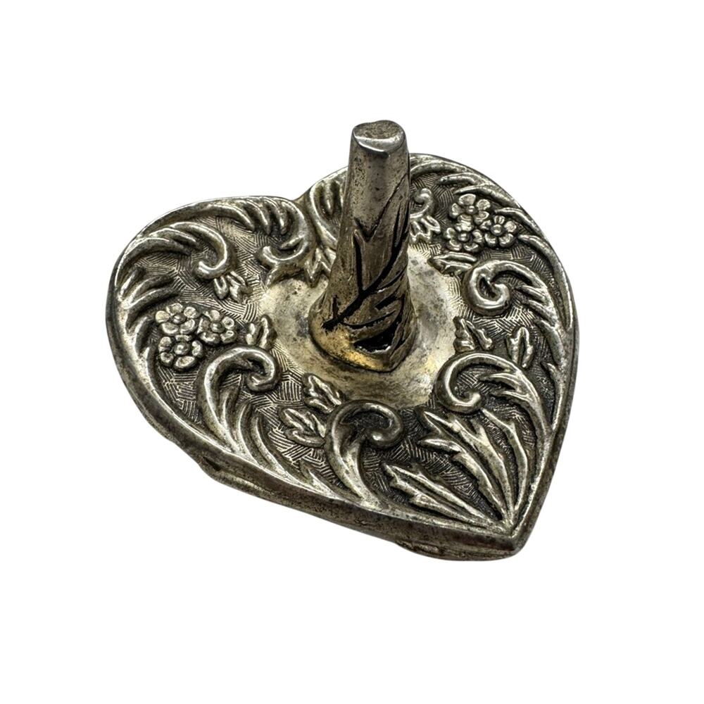 Godinger Silver Company Heart Ring Jewelry Holder Decor